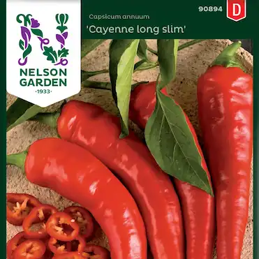 Huvudbild för Chilipeppar Cayenne Long Slim