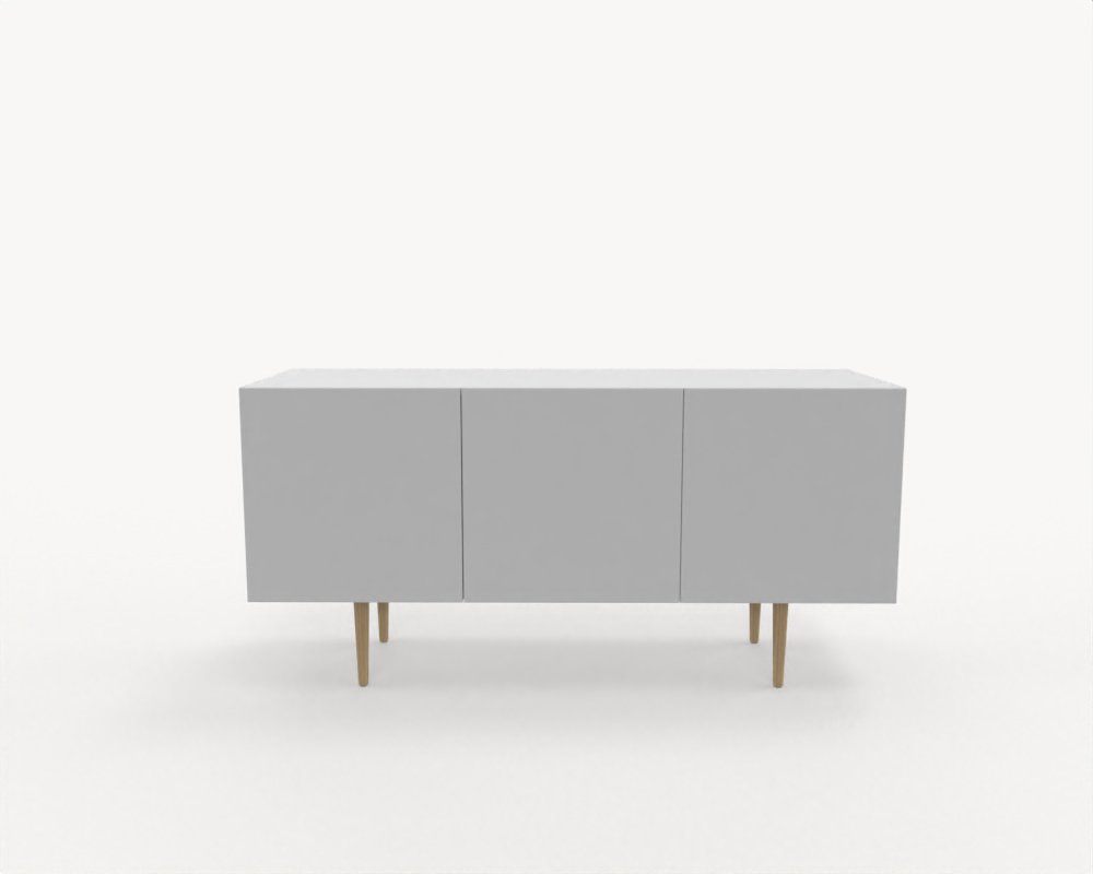 Huvudbild för Bloom sideboard, vitlackad, Längd 150 cm