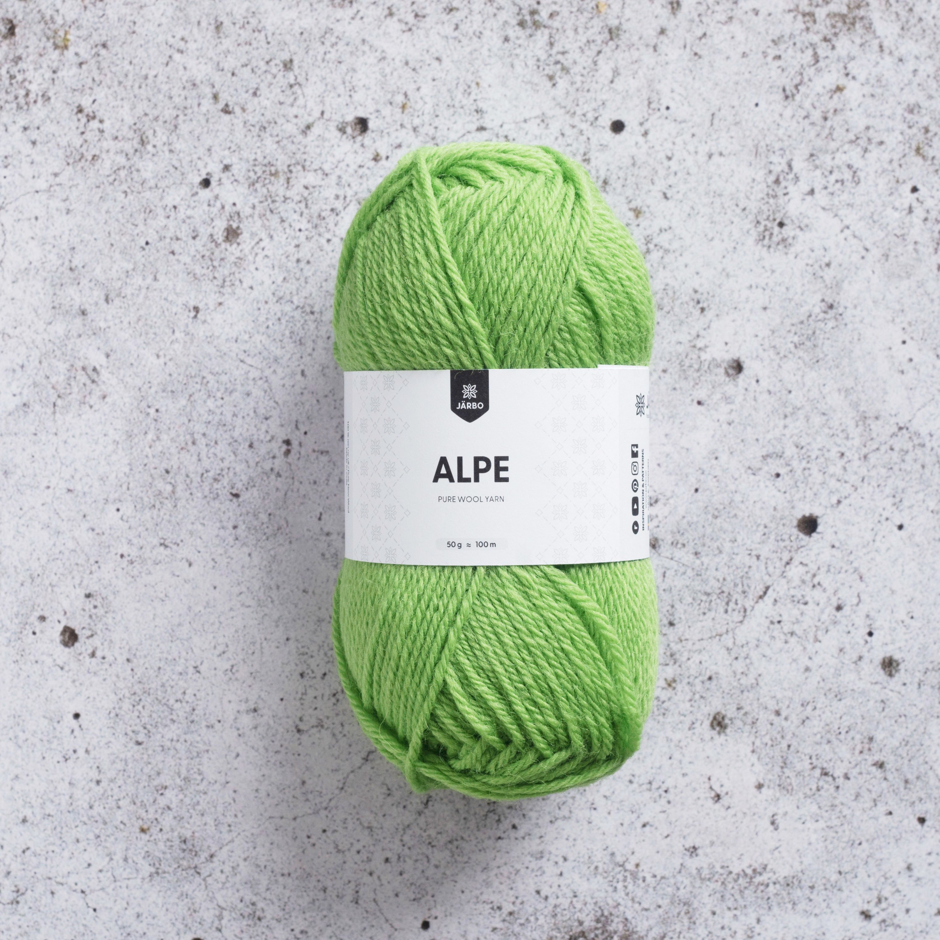 Huvudbild för Alpe 50g Lime Green