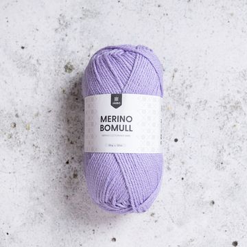 Huvudbild för Merino Bomull Lavender