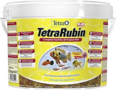 Huvudbild för Rubin flakes färgfoder 2050g/10Liter, Tetra