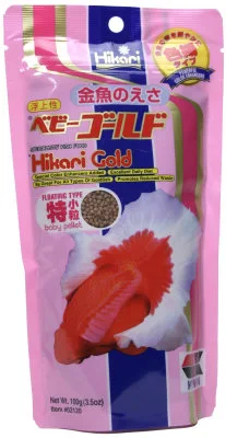 Huvudbild för Goldfish Gold Färg Baby pellets 100g, Hikari