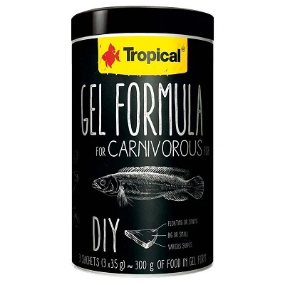 Huvudbild för Gel formula carnivore 3x35g/300g, Tropical