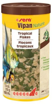 Huvudbild för Vipan Nature Huvudfoder flingor 1000ml/210g, Sera