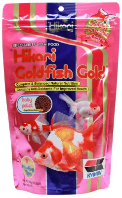 Huvudbild för Goldfish Gold Färg baby pellets 300g, Hikari