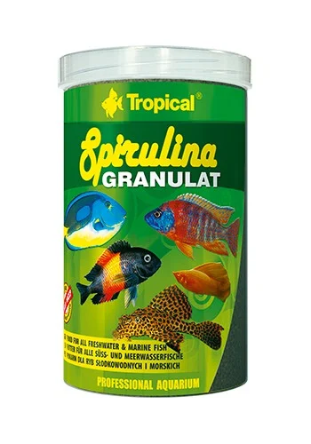 Huvudbild för Spirulinagranulat 250ml/95g, Tropical