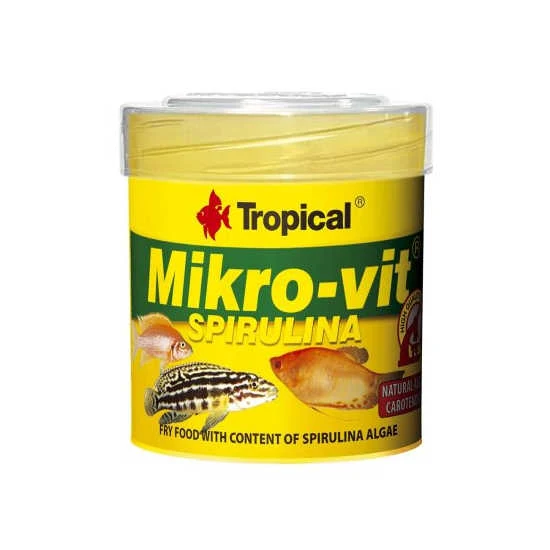 Huvudbild för Mikro-vit Spirulina 50ml/32g, Tropical