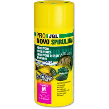 Huvudbild för ProNovo Spirulina flakes M 250ml/40g, JBL