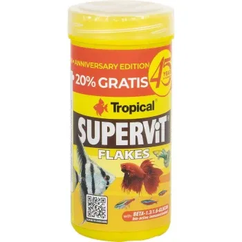 Huvudbild för Supervit Flake 20% extra gratis 250ml/60g, Tropical