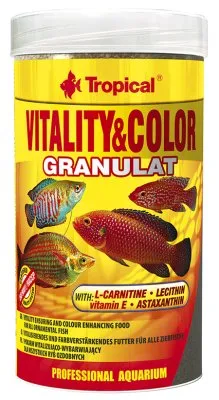 Huvudbild för Vitality & Color granulat 1000ml/550g Tropical