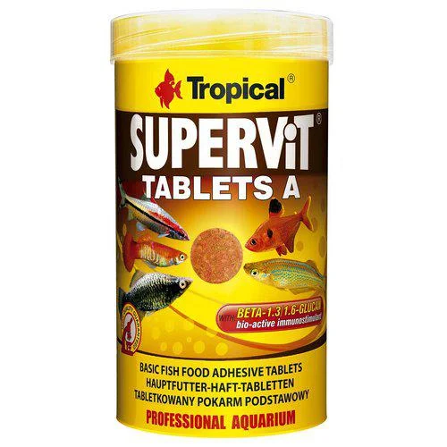 Huvudbild för Supervit tablets A 250ml/150g 240st, Tropical