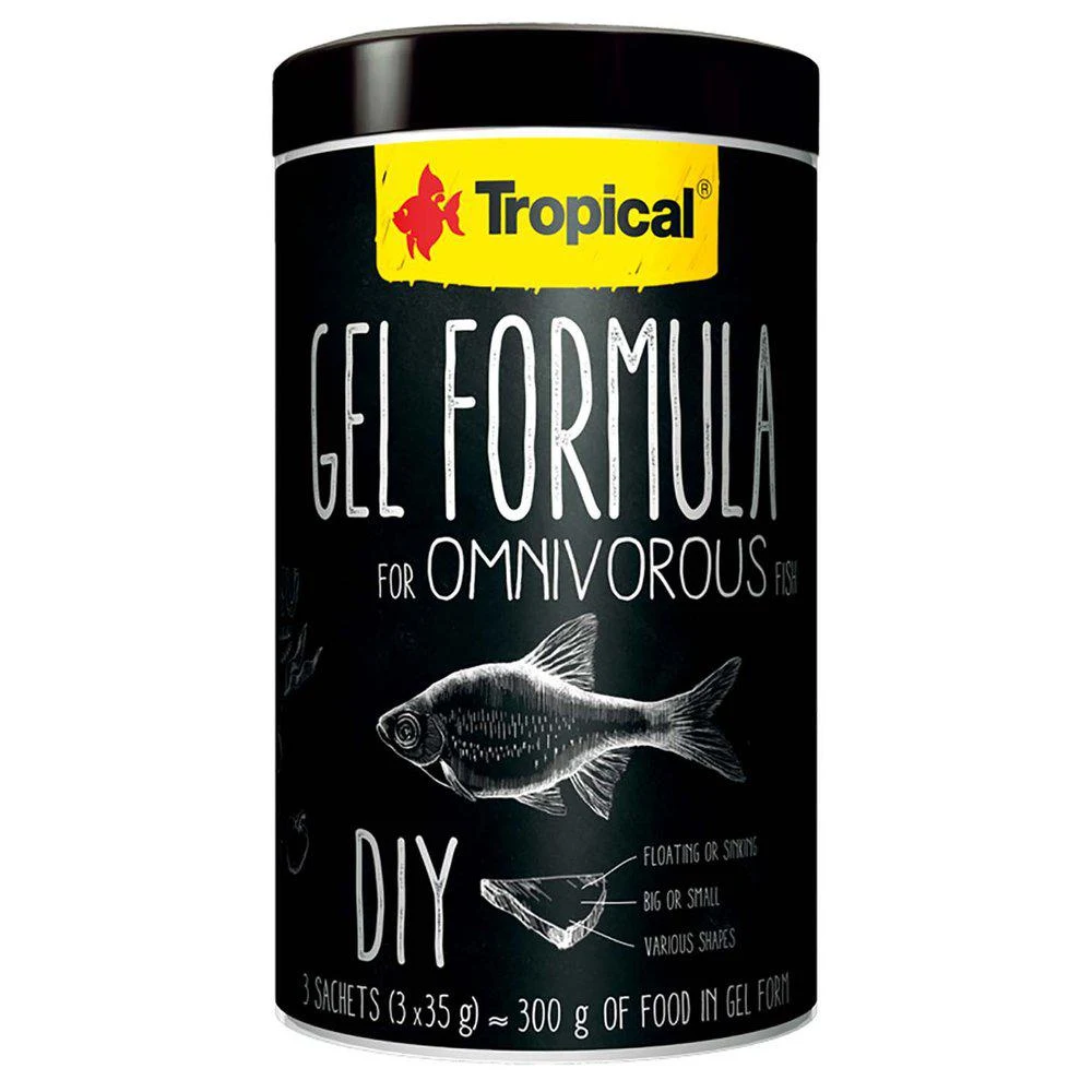 Huvudbild för Gel formula Omnivore 3x35g/300g, Tropical