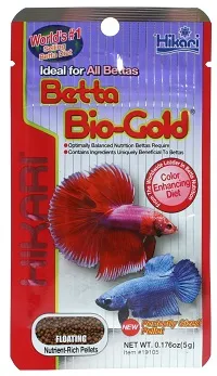 Huvudbild för Betta Bio-Gold flytande pellets 20g, Hikari