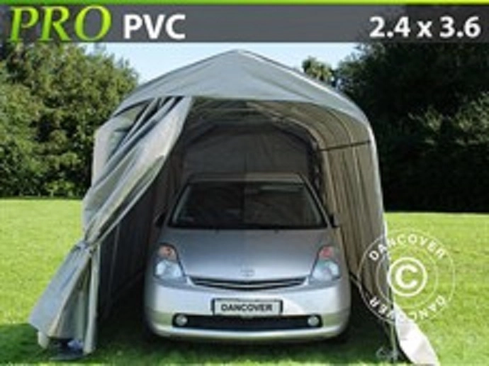 Huvudbild för Garagetält PRO PVC 2,4 x 3,6 x 2,34 m 4770:-