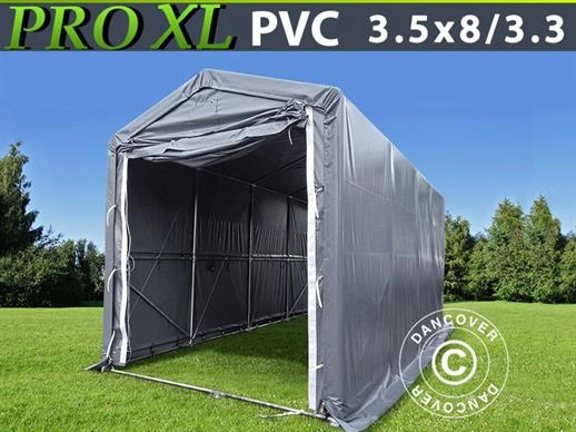 Huvudbild för Båthall PRO XL 3,5 x 8 x 3,3 x 3,94 m PVC Grå
